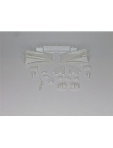 BRM MODEL CARS - set ricambi per carrozzeria Toyota 88C (bianco) non dipinto