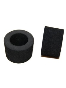 BRM MODEL CARS - rear sponge tyres 27,5 x 16 suitable for S-060S rear wheels (2x) - NO WHEELS