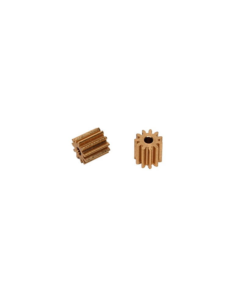 BRM MODEL CARS - pignone in ottone 11 denti 6,5 mm (2x)