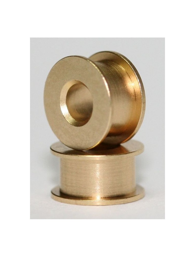 BRM MODEL CARS - Universal brass bearings for 3/32" axle (x2)