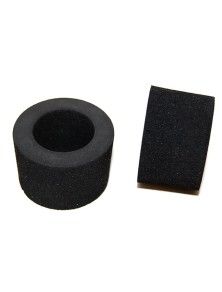 BRM MODEL CARS - GT rear sponge tyres 28 x 15 for S-308 rear wheels (2x) - NO WHEELS