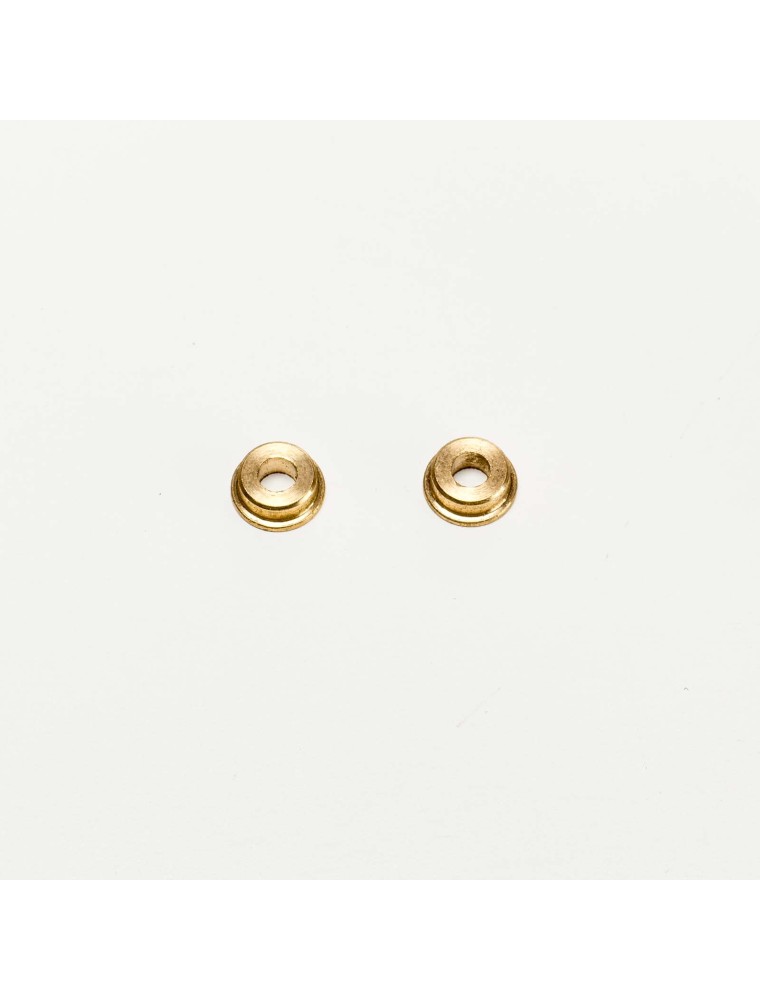 BRM MODEL CARS - NSU TT/Simca1000 TTS - Brass bearings for axle holders for 3mm axle (x2)