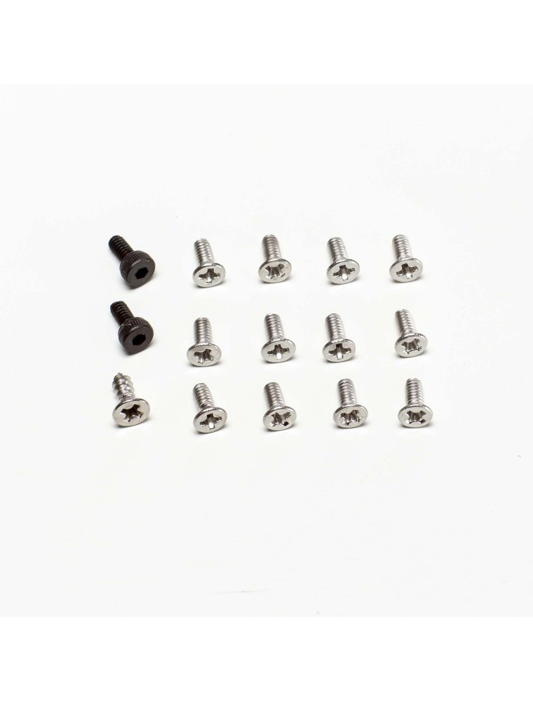 BRM MODEL CARS - NSU TT/Simca1000 TTS - full set of screws (x15)