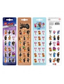 CREA - Set Sticker: 4 fogli assortiti (brand LEGO)