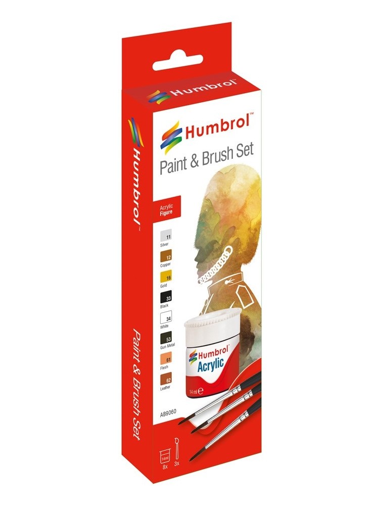 HUMBROL - Acrylic Figure Painting Set