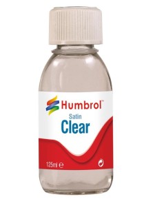 HUMBROL - Clear - Satin - 125ml - NEW