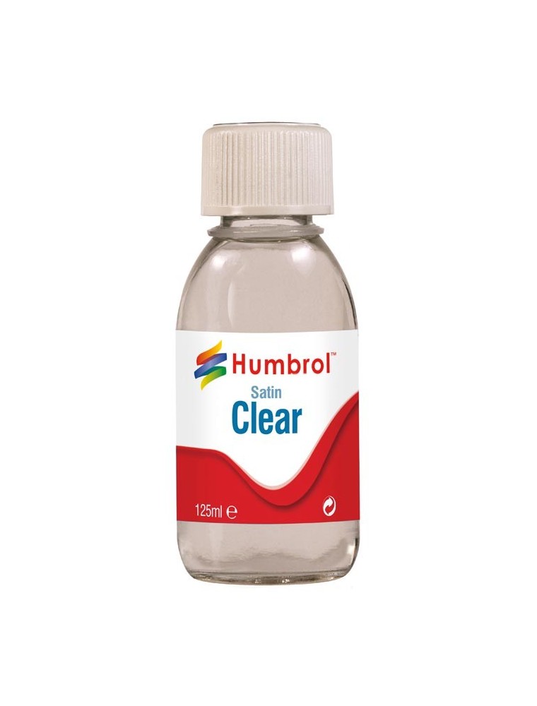 HUMBROL - Clear - Satin - 125ml - NEW