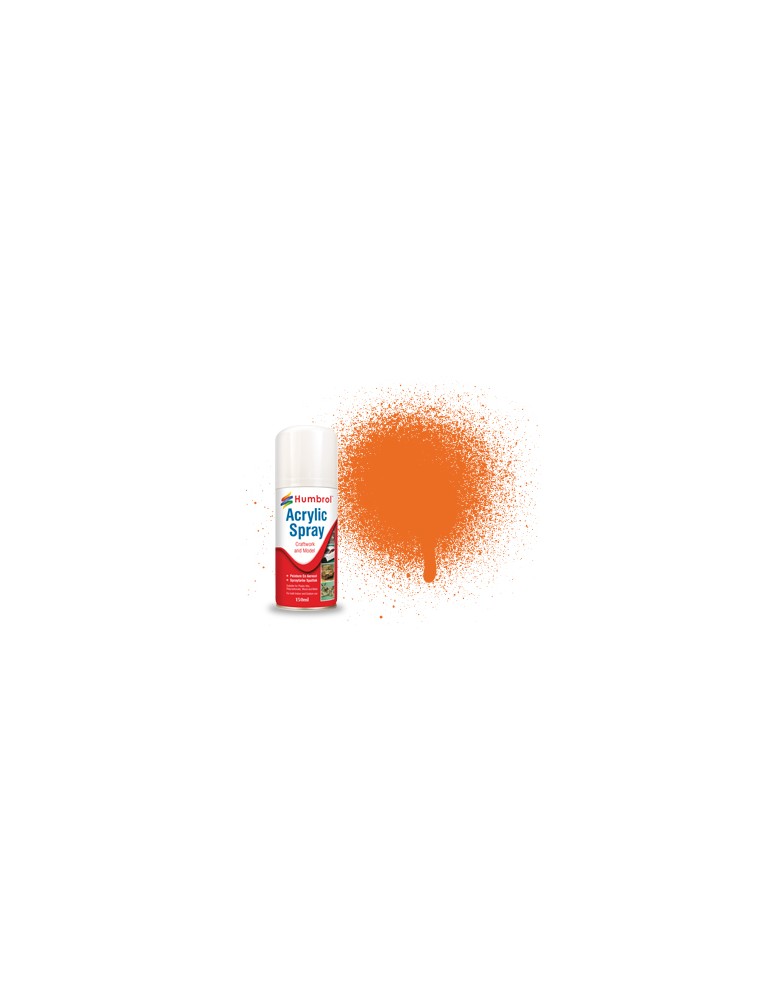 HUMBROL - No 18 Orange - Modellers Spray 150 ML