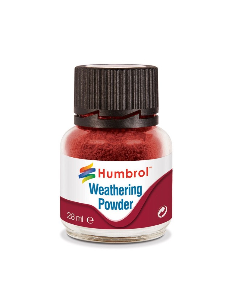 HUMBROL - Weathering Powder 28ml- Iron Oxide