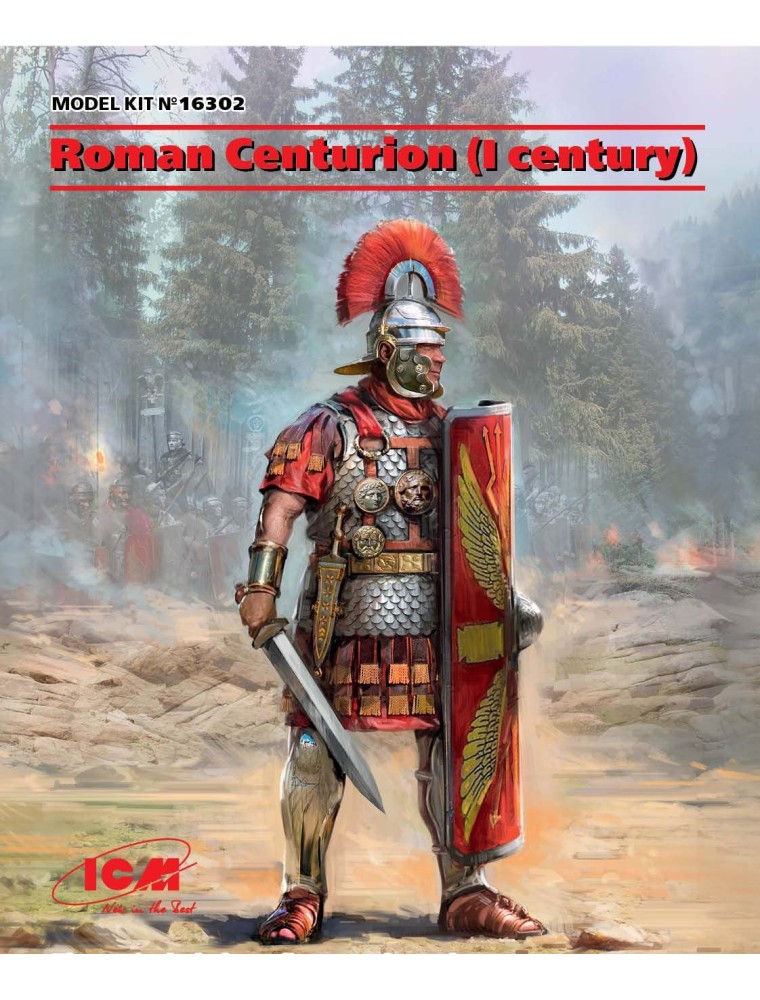 ICM - 1/16 Roman Centurion (I century) (100% new molds)