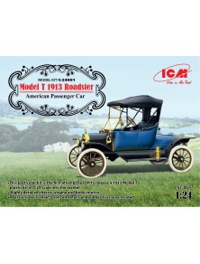 ICM - 1/24 Model T 1912 Roadster, American Passenger Car