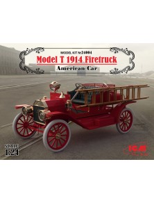 ICM - 1/24 Model T 1914 Firetruck, American Car (100% new molds)