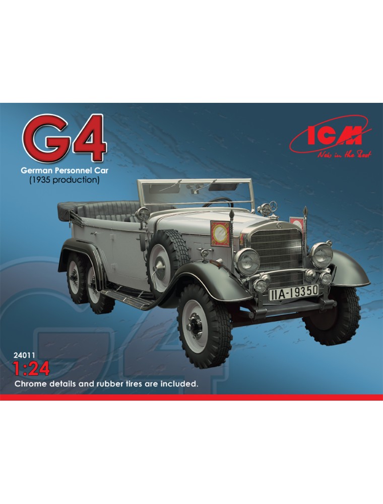 ICM - 1/24 Typ G4 (1935 production), German Personnel Car