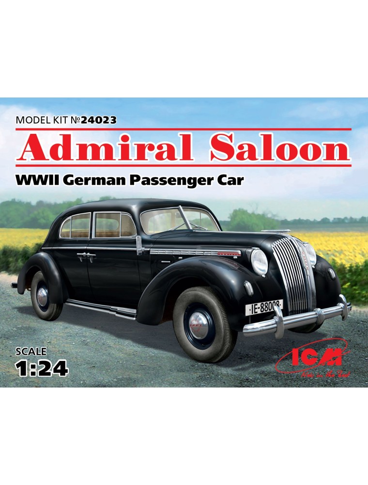 ICM - 1/24 Admiral Saloon, WWII German Passenger Car