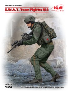 ICM - 1/24 S.W.A.T. Team...