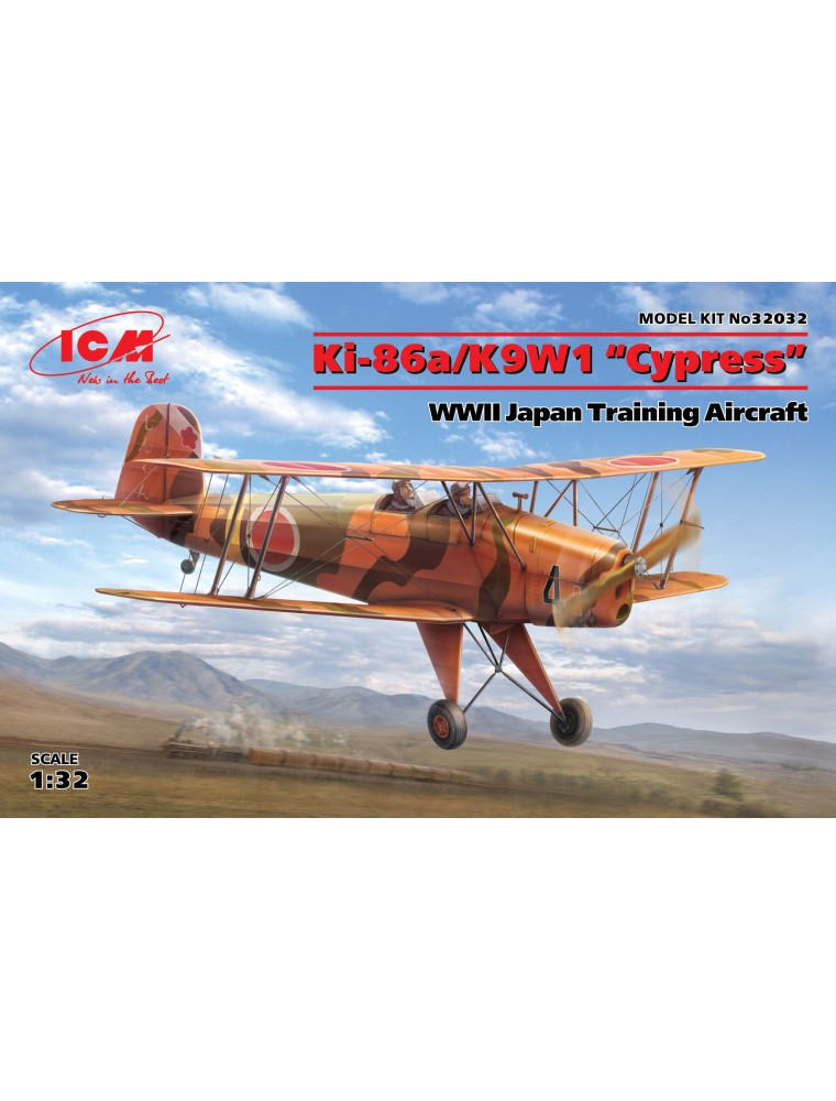 ICM - 1/32 Ki-86a/K9W1 "Cypress", WWII Japan Training Aircraft