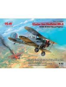 ICM - 1/32 Gloster Sea Gladiator Mk.II , WWII British Naval Fighter