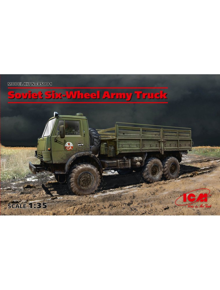 ICM - 1/35 Soviet Six-Wheel Army Truck (100% new molds)