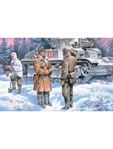 ICM - 1/35 Red Army Infantry (1939-1942) (3 figures - officer, 2 soldiers)