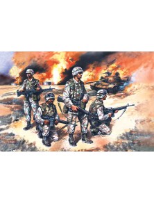 ICM - 1/35 US Elite Forces in Iraq (4 figures - 4 soldiers)