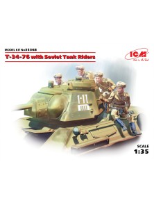 ICM - 1/35 T-34-76 with Soviet Tank Riders