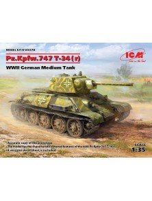 ICM - 1/35 Pz.Kpfw.747 T-34...