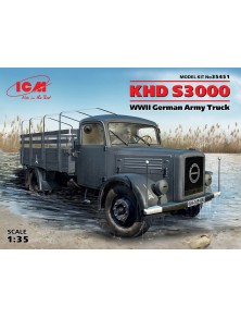 ICM - 1/35 KHD S3000, WWII German Army Truck (100% new molds)