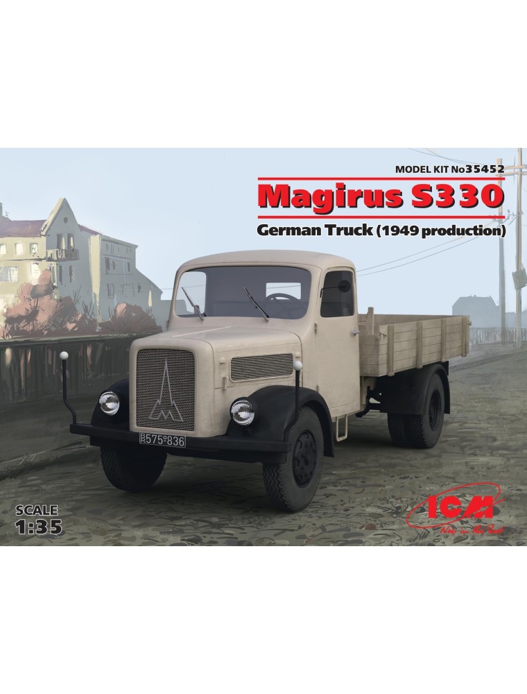 ICM - 1/35 Magirus S330 German Truck (1949 production) (100% new molds)