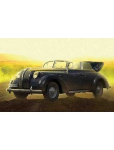 ICM - 1/35 Admiral Cabriolet, WWII German Staff Car with Figures