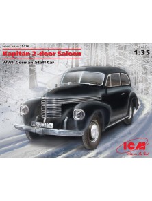 ICM - 1/35 Kapitan 2-door Saloon, WWII German Staff Car