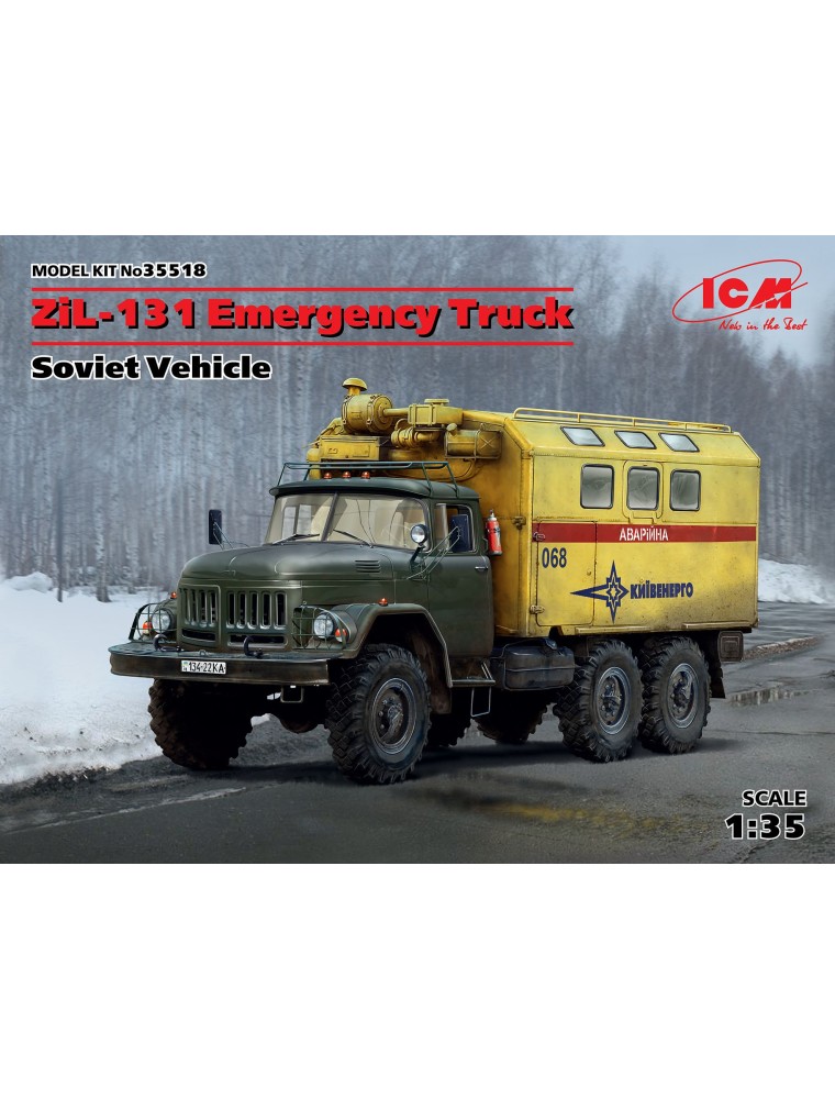 ICM - 1/35 ZiL-131 Emergency Truck, Soviet Vehicle