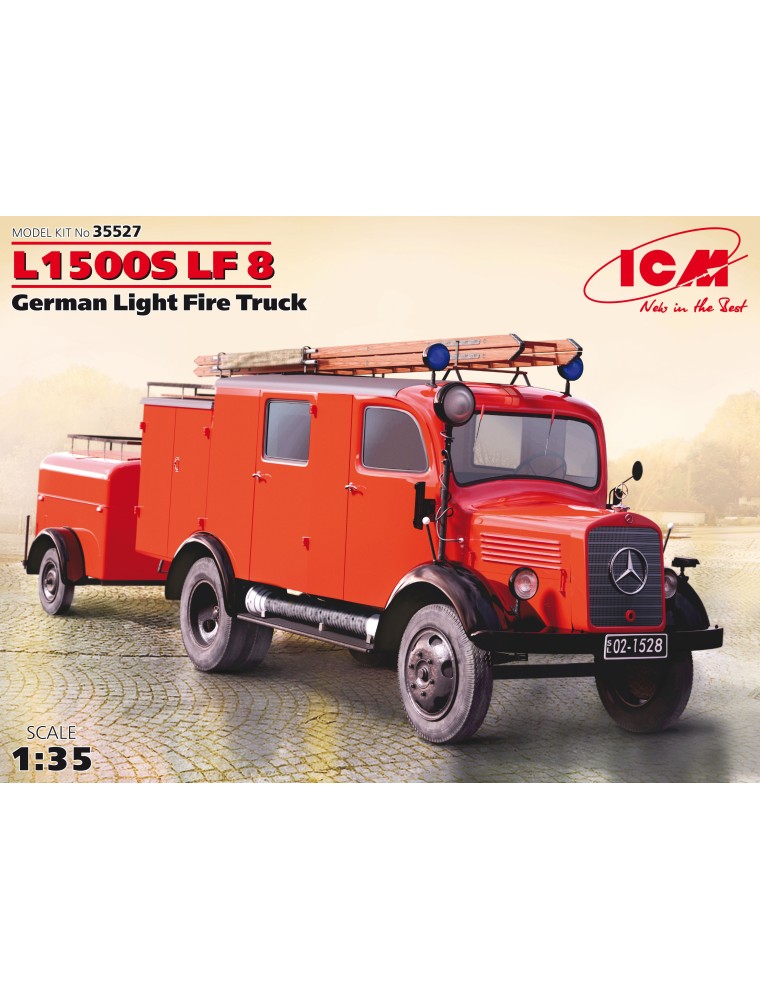 ICM - 1/35 L1500S LF 8, German Light Fire Truck