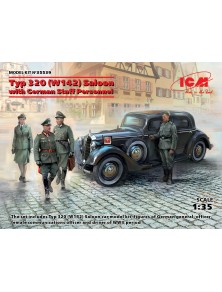 ICM - 1/35 Typ 320 (W142) Saloon with German Staff Personnel