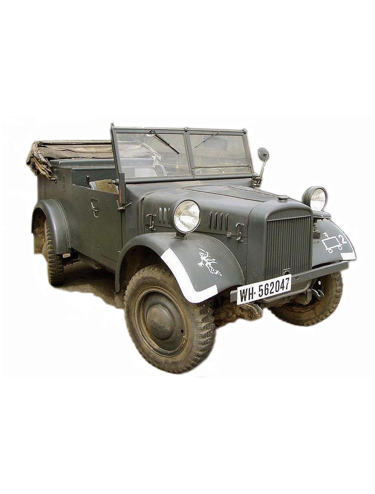 ICM - 1/35 le.gl.Einheitz-Pkw Kfz.2, WWII German Light Radio Communication Car