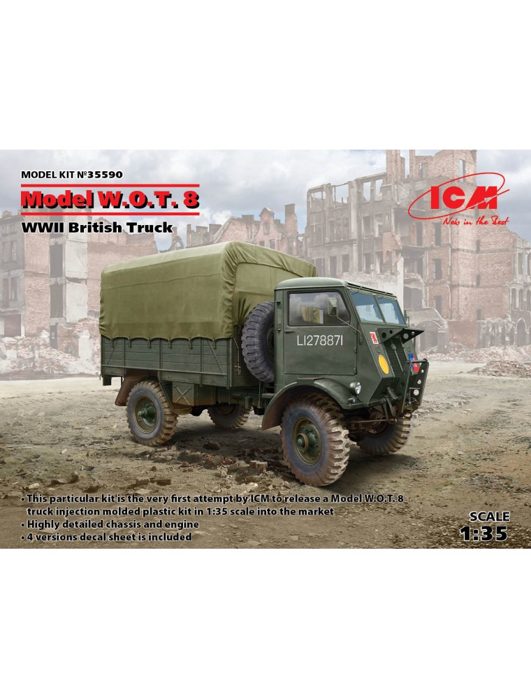 ICM - 1/35 Model W.O.T. 8, WWII British Truck