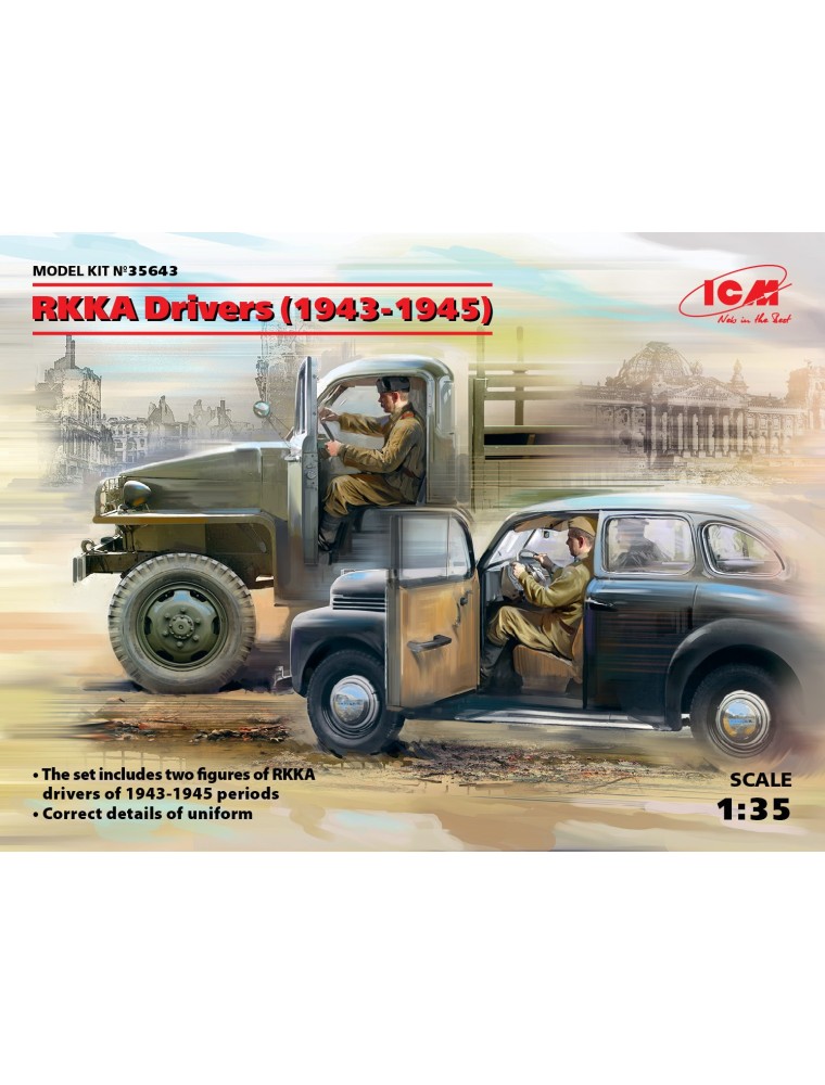 ICM - 1/35 RKKA Drivers (1943-1945)