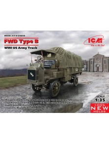 ICM - 1/35 FWD Type B, WWI US Army Truck (100% new molds)