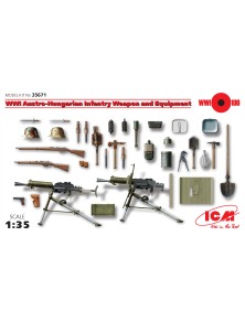 ICM - 1/35 WWI Austro-Hungarian Infantry Weapon and Equipment