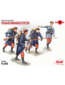 ICM - 1/35 French Infantry (1914), (4 figures)