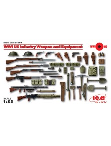 ICM - 1/35 WWI US Infantry Weapon and Equipment