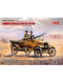 ICM - 1/35 ANZAC Drivers (1917-1918) (2 figures) (100% new molds)