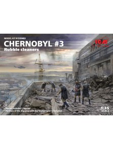 ICM - 1/35 Chernobyl#3. Rubble Cleaners (5 figures)