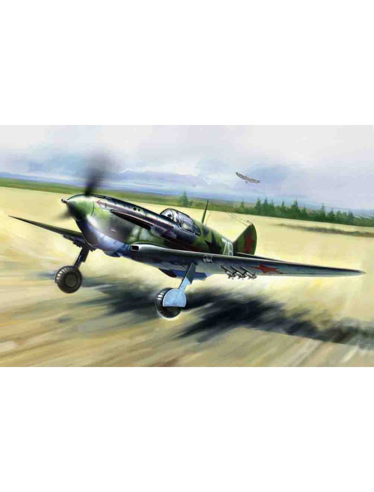 ICM - 1/48 LaGG-3 series 7-11, WWII Soviet Fighter