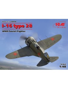 ICM - 1/48 I-16 type 28, WWII Soviet Fighter