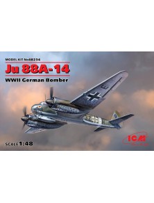 ICM - 1/48 Ju 88A-14, WWII German Bomber