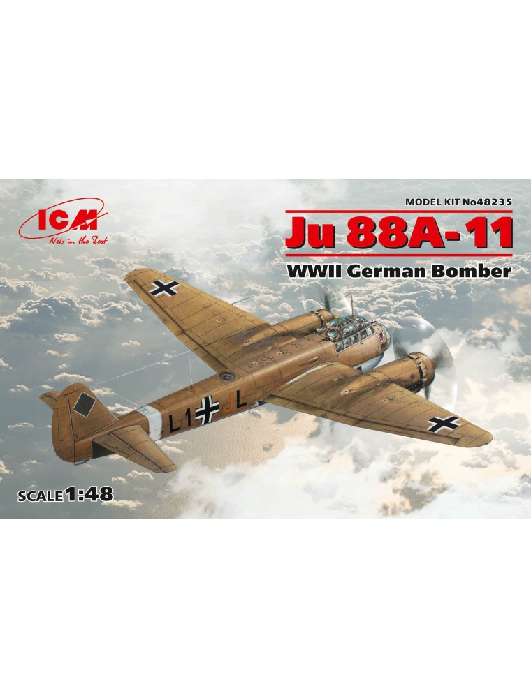 ICM - 1/48 Ju 88A-11, WWII German Bomber