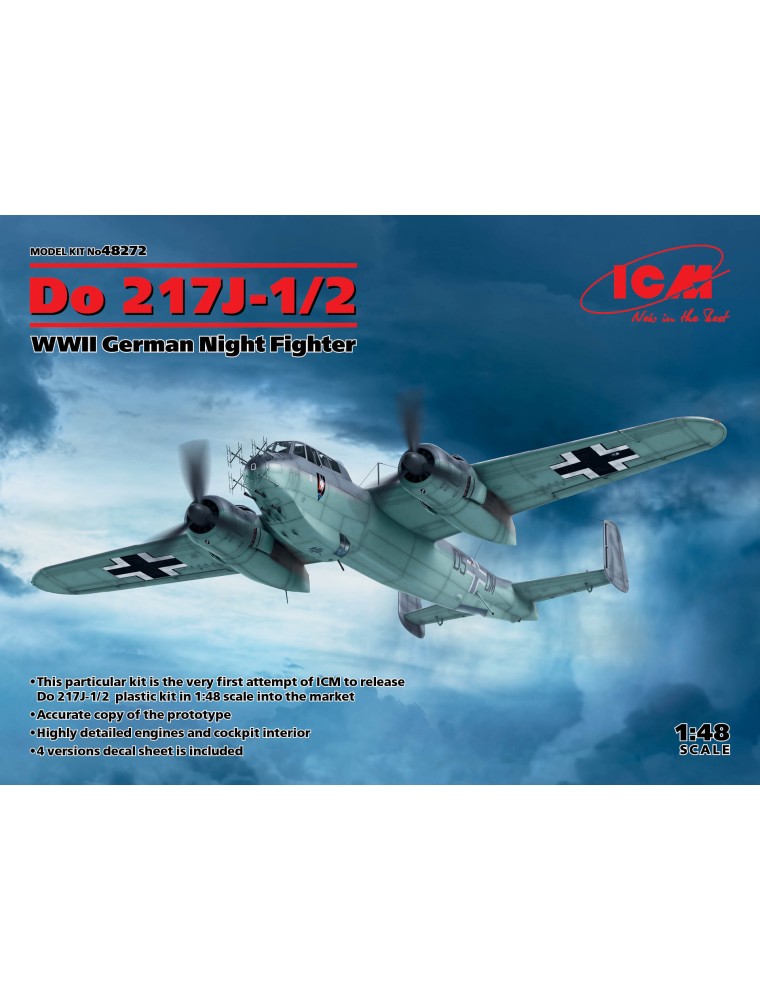 ICM - 1/48 Do 217J-1/2, WWII German Night Fighter