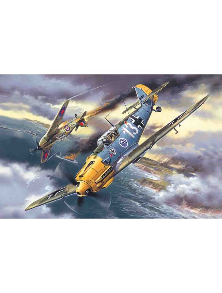 ICM - 1/72 Messerschmitt Bf 109E-3, WWII German Fighter