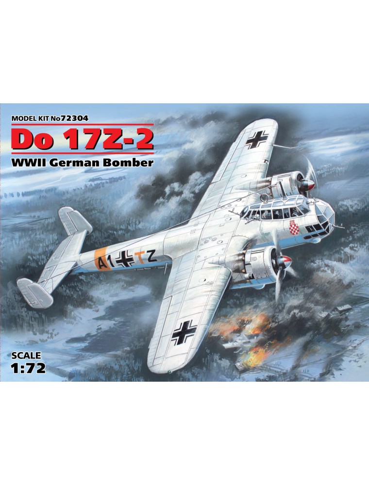 ICM - 1/72 Do 17Z-2, WWII German Bomber