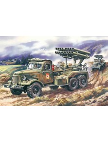 ICM - 1/72 BM-14-16, Multiple Launch Rocket System on ZiL-157 base